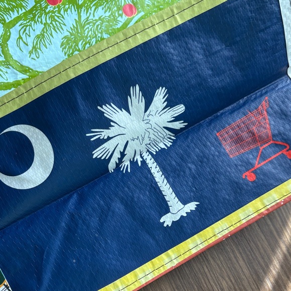 NWT 2 Trader Joe's Reusable Tote Bags GA & SC - Picture 8 of 10